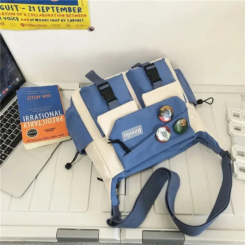 Borsa Harajuku in nylon – per chi scrive, sogna, viaggia.
