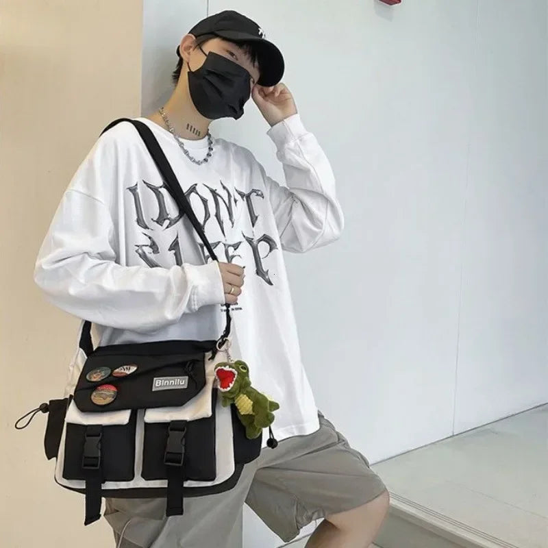 Borsa Harajuku in nylon – per chi scrive, sogna, viaggia.