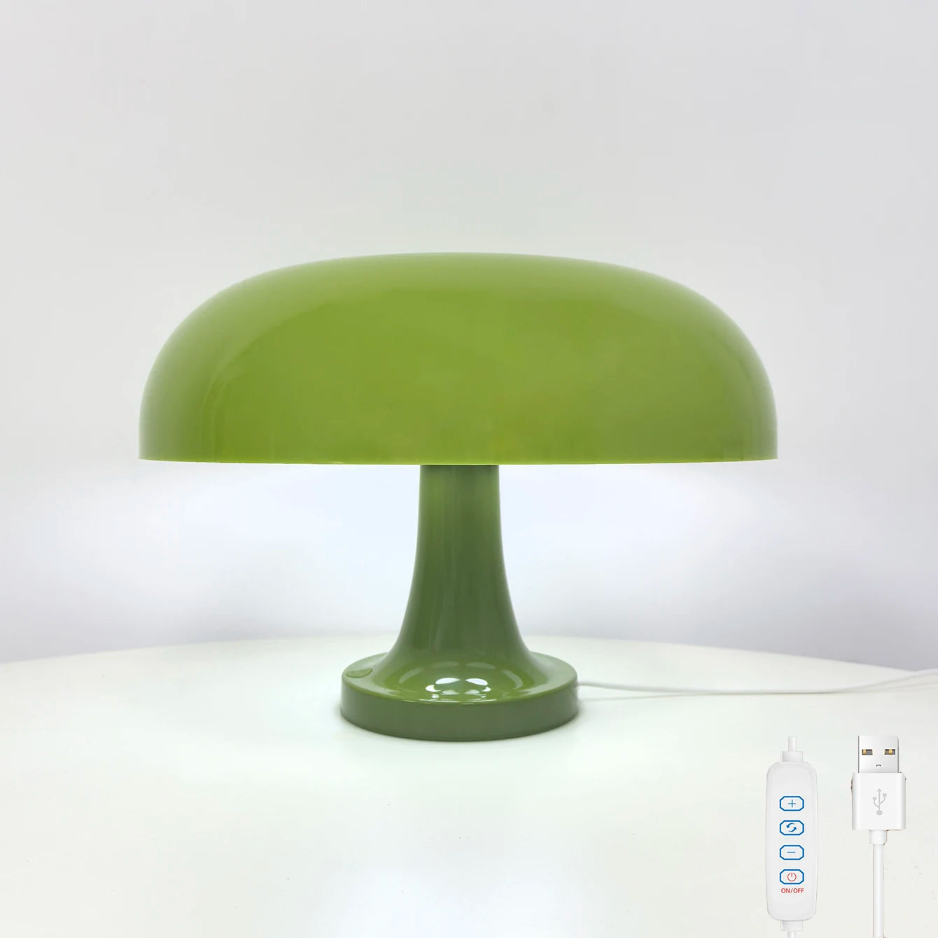 Lampada da tavolo classica a forma di fungo – Design Bauhaus