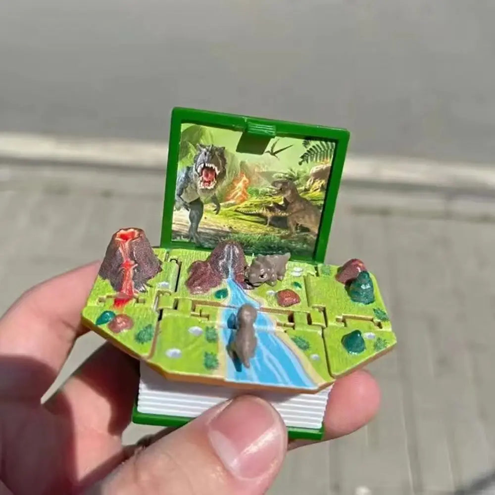 Portachiavi Mini Libro 3D – Edizione Fantasy Pieghevole