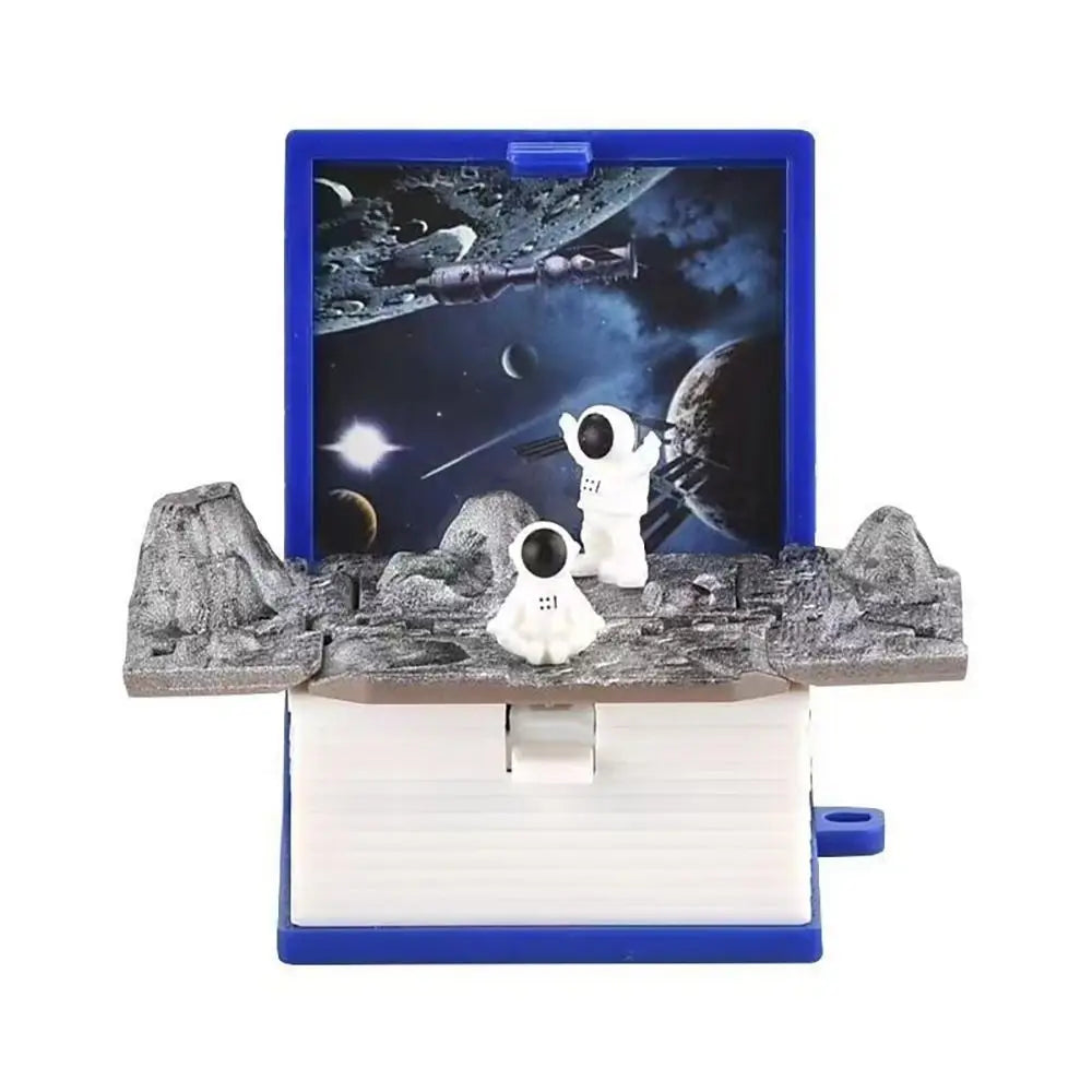 Portachiavi Mini Libro 3D – Edizione Fantasy Pieghevole