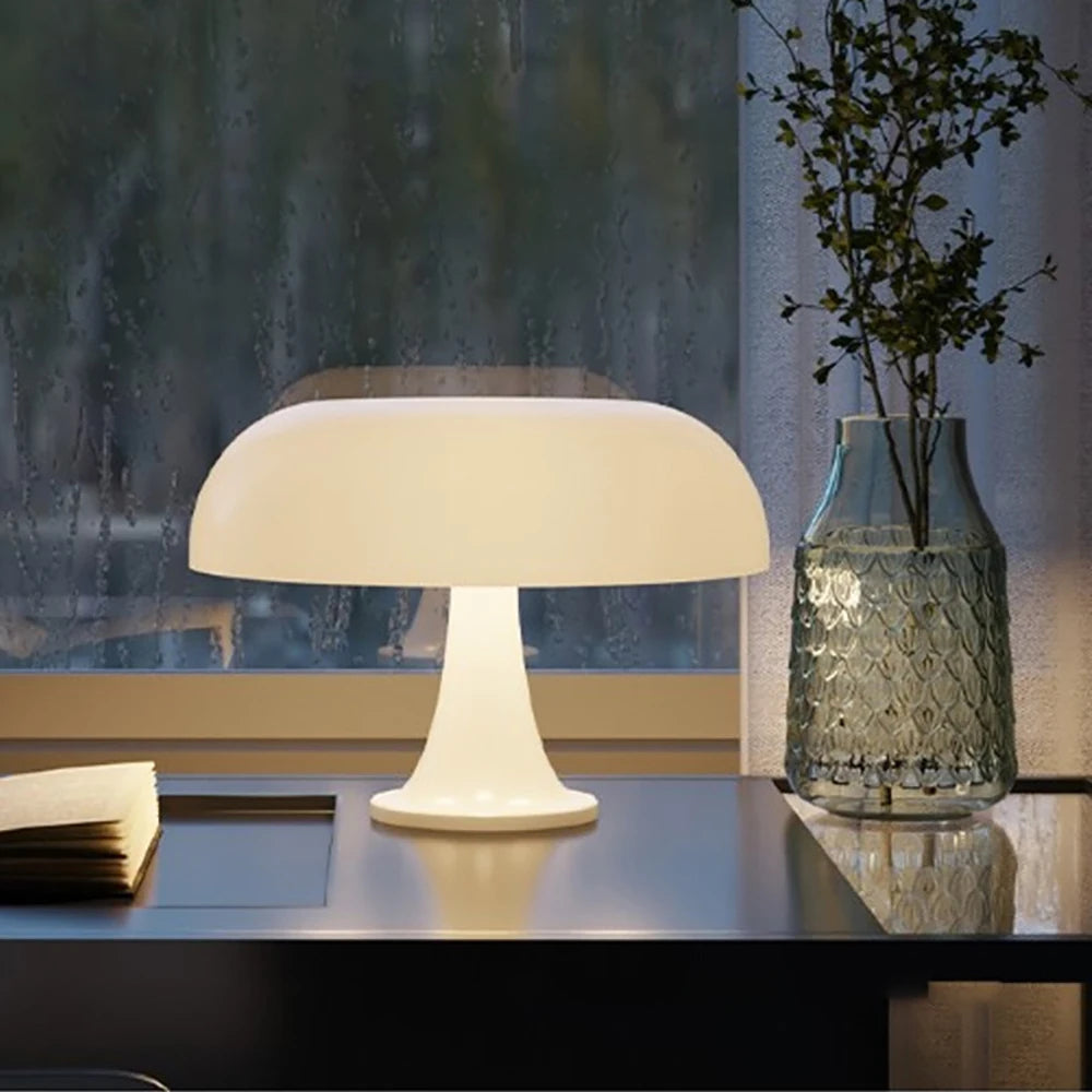 Lampada da tavolo classica a forma di fungo – Design Bauhaus