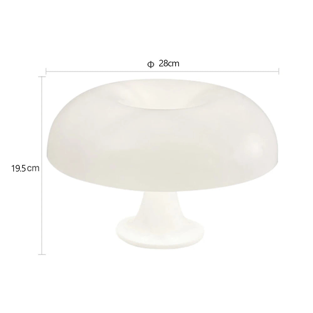 Lampada da tavolo classica a forma di fungo – Design Bauhaus