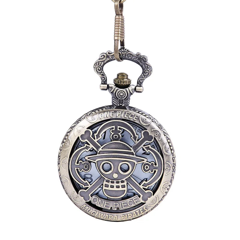 Orologio da taschino e catena manga & fumetto (one piece, full metal alchemist...)