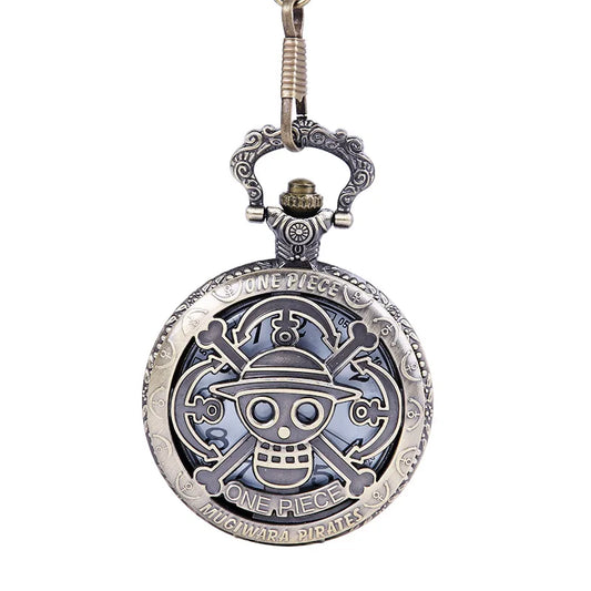 Orologio da taschino e catena manga & fumetto (one piece, full metal alchemist...)