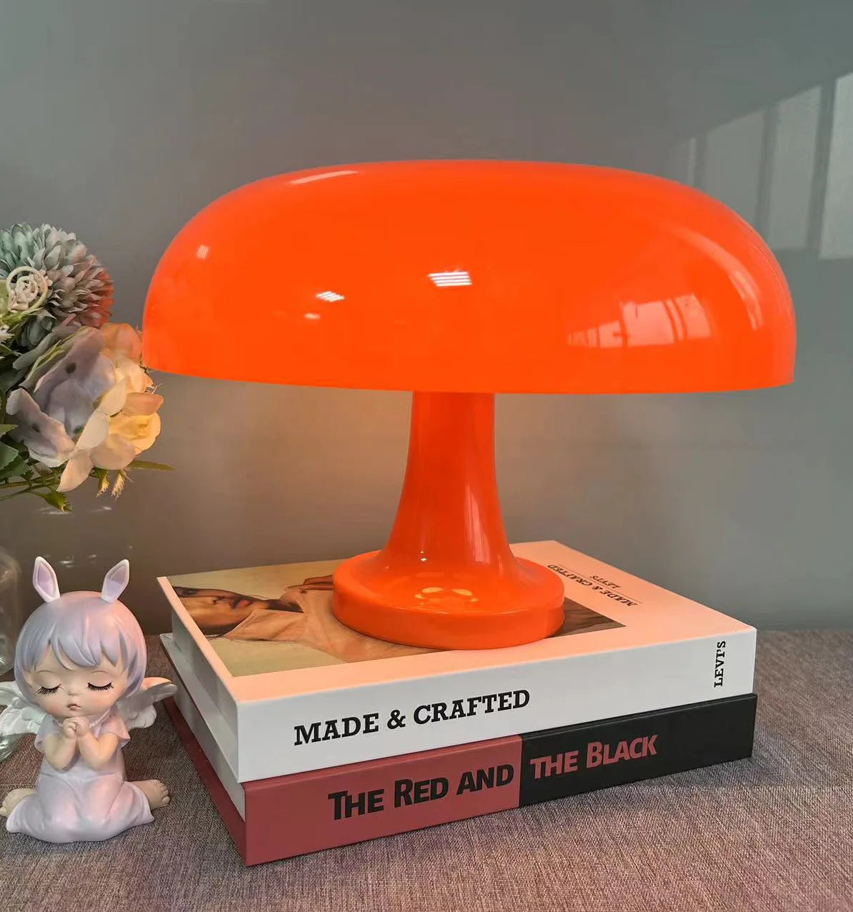 Lampada da tavolo classica a forma di fungo – Design Bauhaus