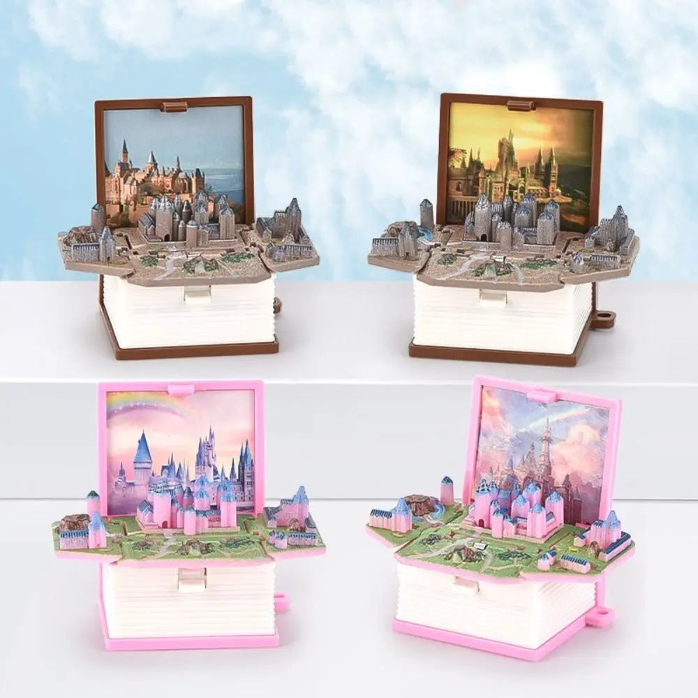 Portachiavi Mini Libro 3D – Edizione Fantasy Pieghevole