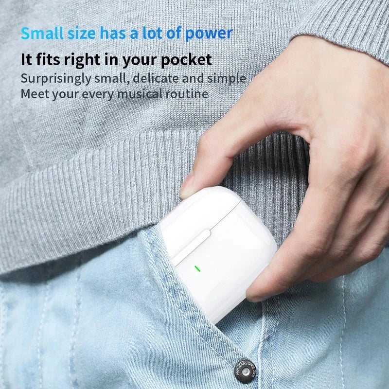 Auricolari Bluetooth True Wireless Air Pro 2025 – Proteggi la tua ispirazione: Cuffie HiFi con suono ad alta fedeltà, bassa latenza e riduzione del rumore, compatibili con iPhone e Android.
