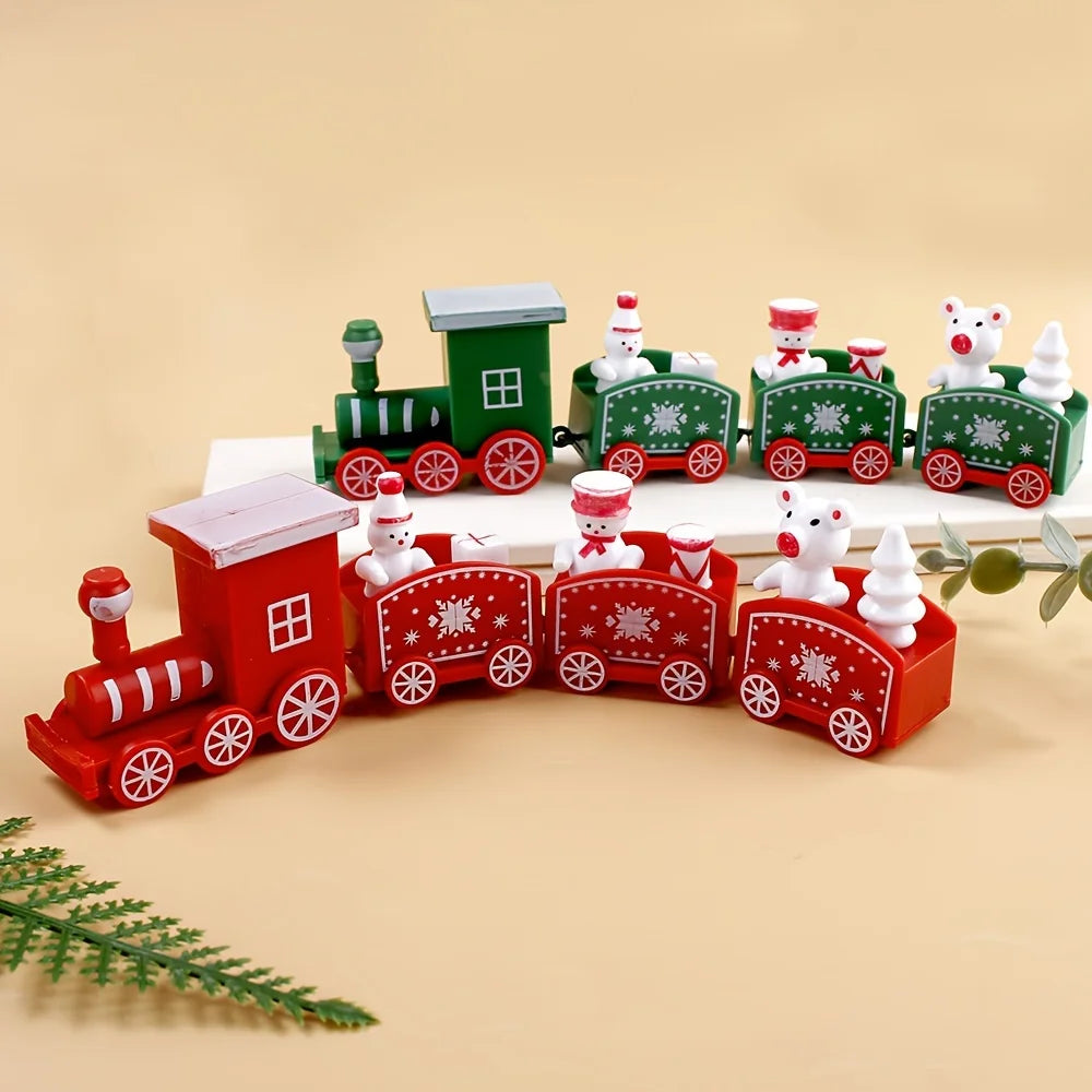 Treno di Natale – Decorazioni natalizie per la casa 2025, ornamento di Natale, regali di Natale, regali di Buon Anno 2026.